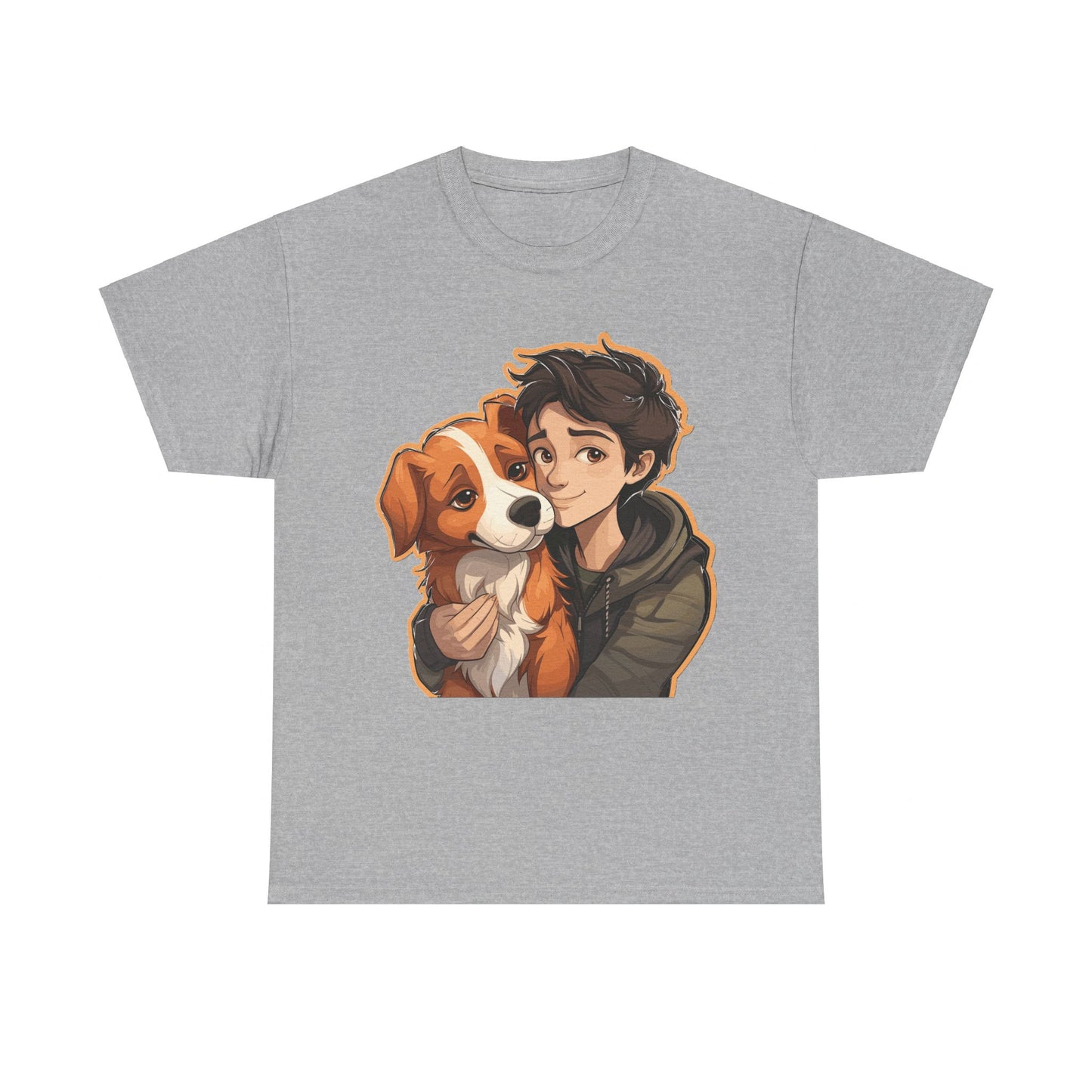 Dog & Boy Unisex Heavy Cotton Tee