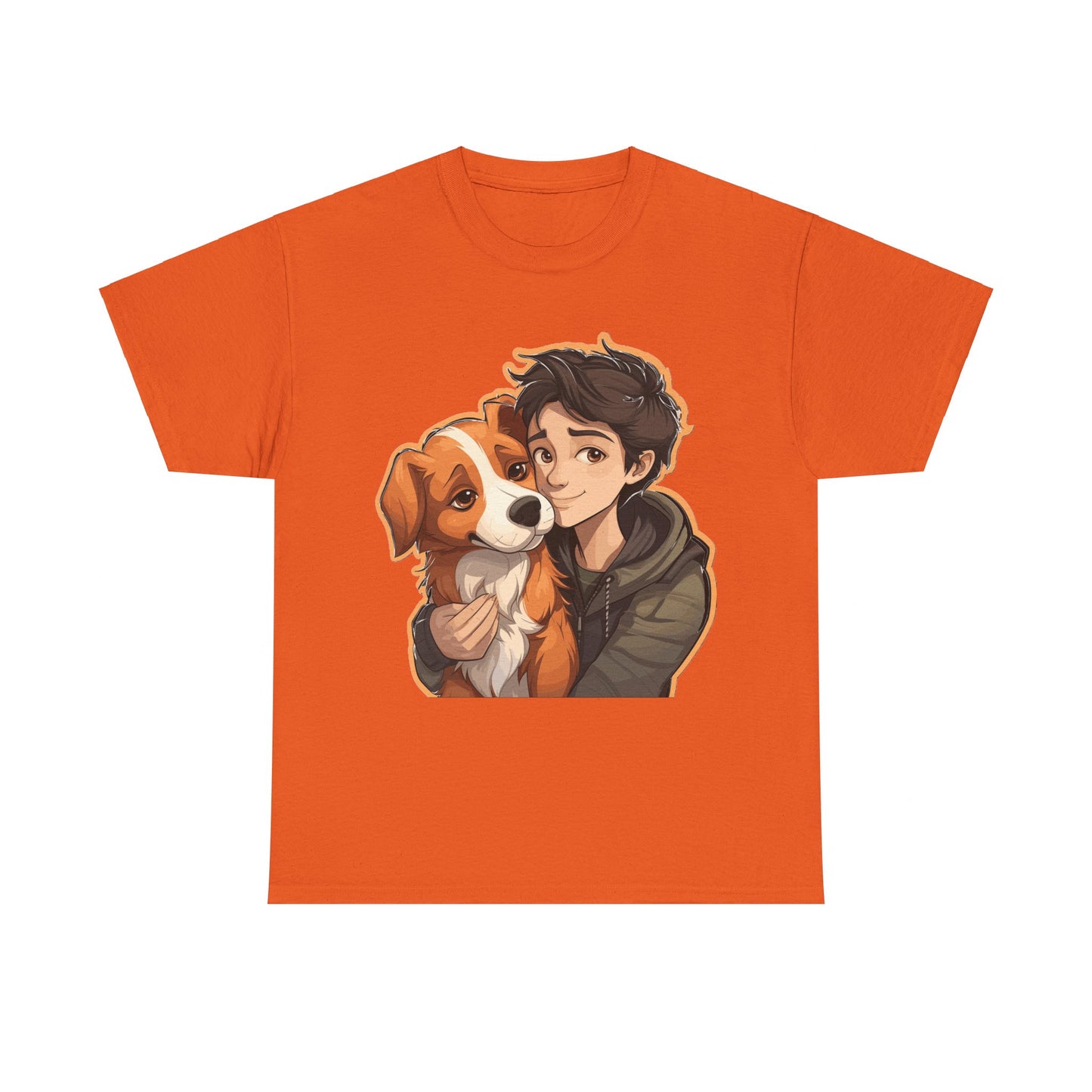 Dog & Boy Unisex Heavy Cotton Tee