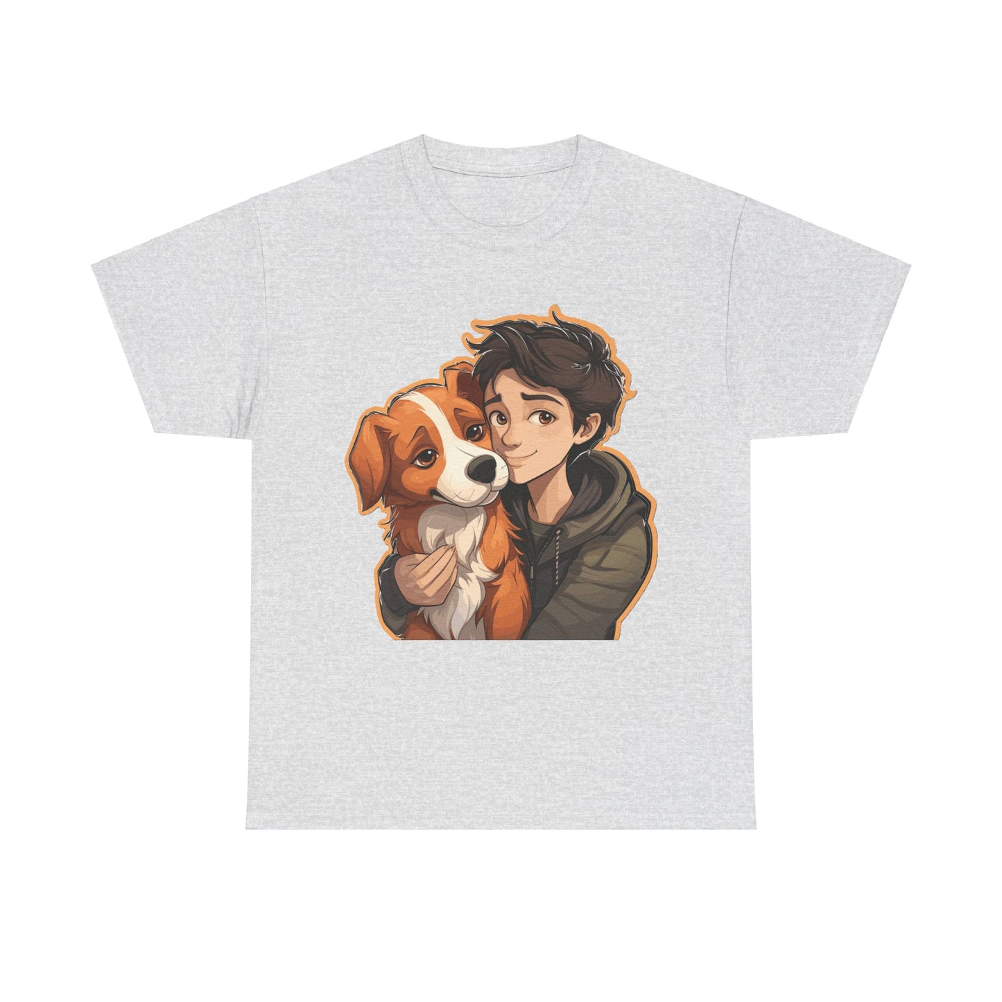 Dog & Boy Unisex Heavy Cotton Tee