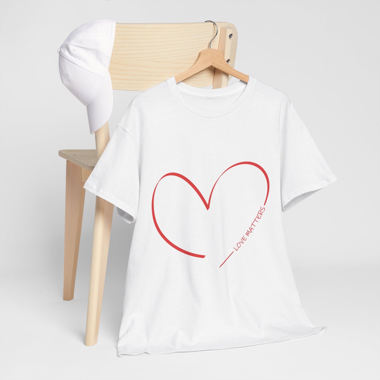 Love Matters women Heavy Cotton Tee